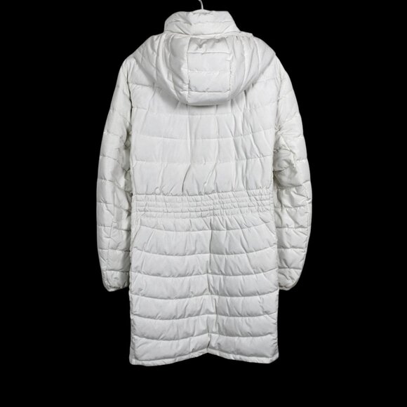 DKNY Built-in Vest Hooded Puffer Coat - Picture 2 of 16